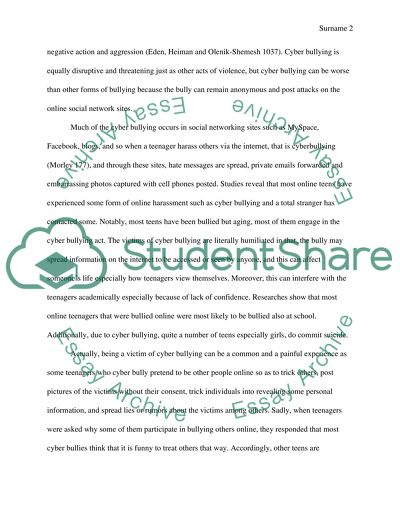 How Does Cyber Bulling Affect Teenagers