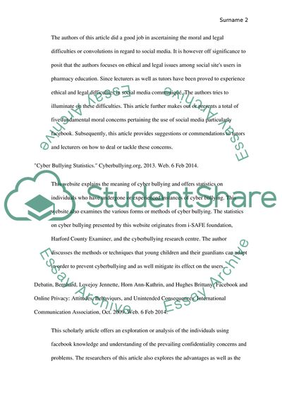 Annotated Bibliography: The Blue Page