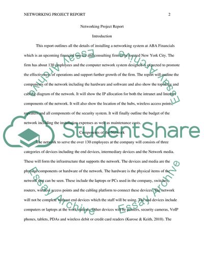 Installing a Networking System at ABA Financials