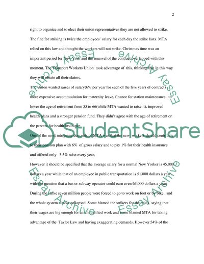 NYC Subway Strike in 2005