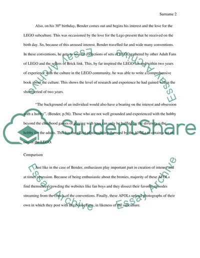 The AFOLs of the LEGO and the Bronies