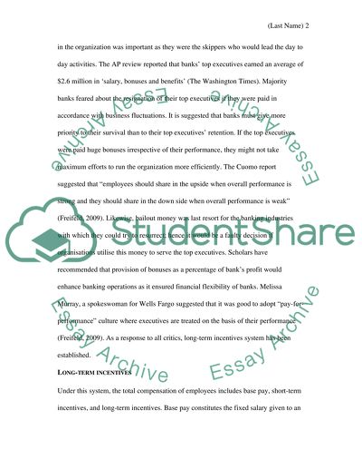 The System of Long-Term Incentives in Banking Industry