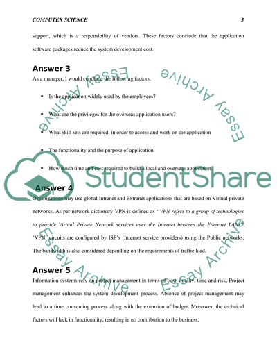 Discussion Questions