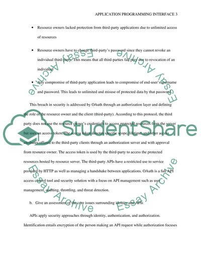 Identity Service Concept and API Management