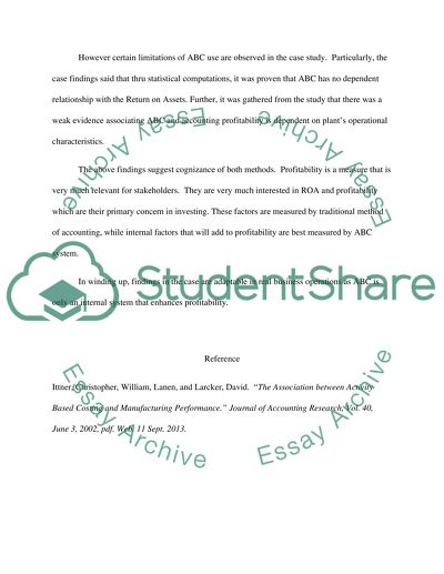 Applying the Case to Real Life Practice