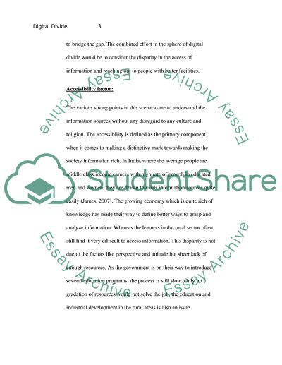 Defining the Digital Divides