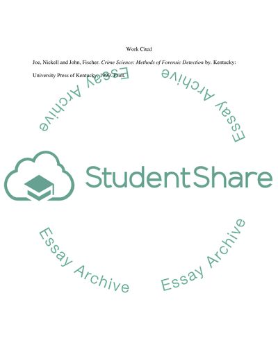 Investigator Scenario