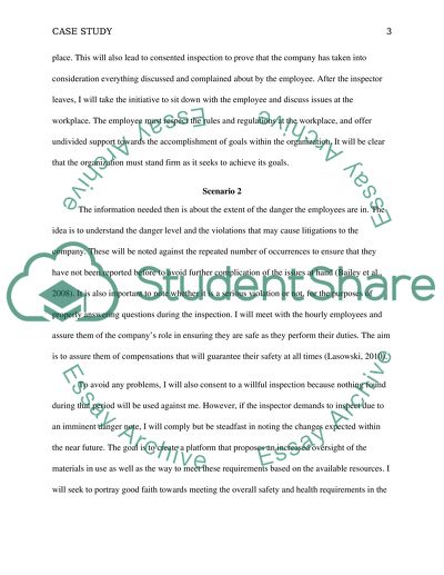 Violations at the workplace