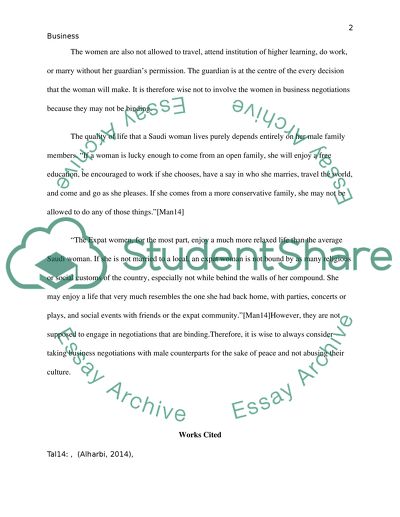 Role of Women in Saudi Arabia