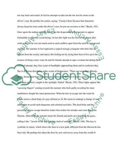 The Greasy Lake by Boyle