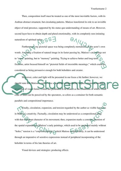 Ives-Alain Bois on Matisse