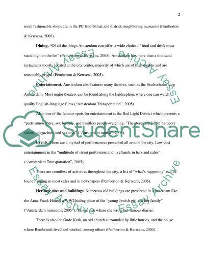 A Travel Guide to Amsterdam