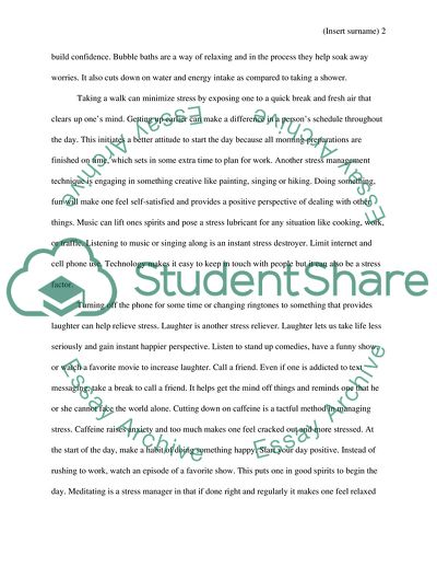 Healthy Ways to Manage Stress in Our Lives