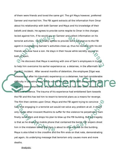 Bollywood film New York: a national approach