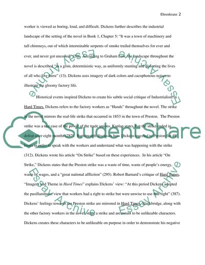 The Negative Effects of Industrialism in Hard Times