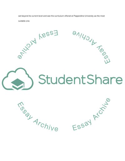 Education College Personal Statement