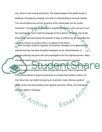 Mock Exam Question for advanced topics in international business