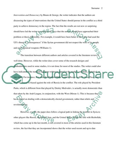 WEEK3 - INTL 6000 - CLASSMATE PAPER CRITIC PAPER