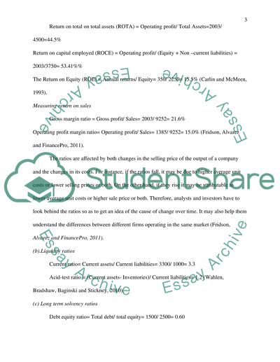 Gillette Company Financial Performance Analysis