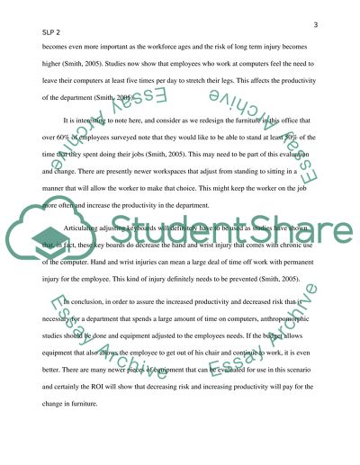 MHE510, Occupational Health and Safety, Mod 2 SLP