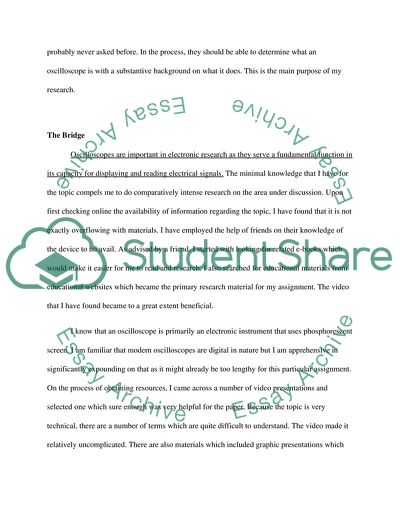 What is the Oscilloscope