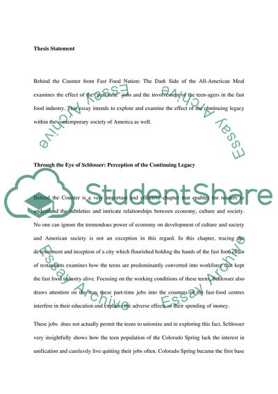 Transcending the Compulsion beyond the Counter