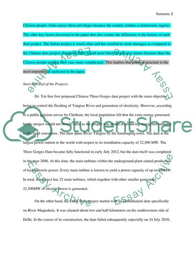 China Three Gorges Dam vs India Delhi Dam - Why We See NIMBYism in Some Locations and Not Others