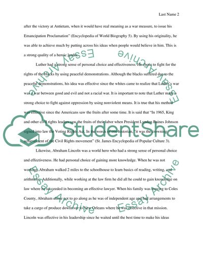 Great Heroes:Abraham Lincoln