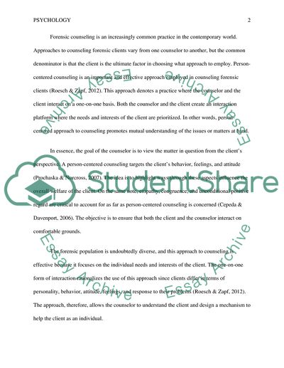 Theoritical approaches for understanding and treating offenders behaviors