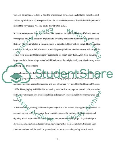 Children Development and Learning