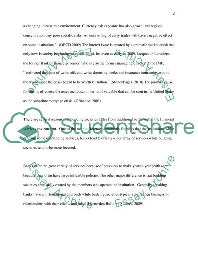 Key trends in the financial services market