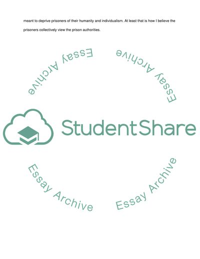 Living Inside and Outside Prison