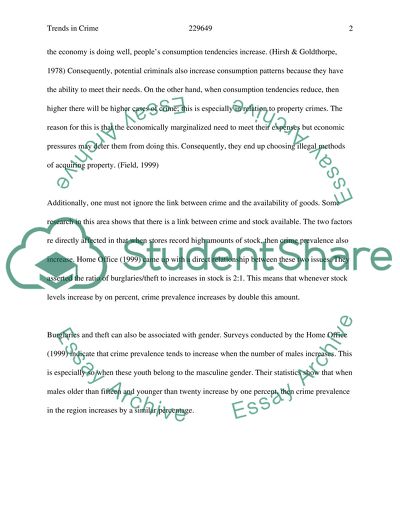 Criminal Justice and the Crime Problem