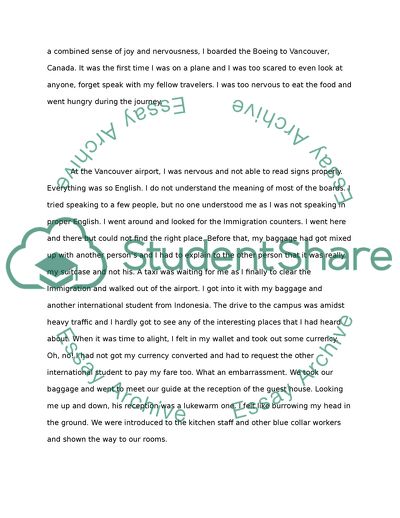 It Is Not Easy Being an International Student