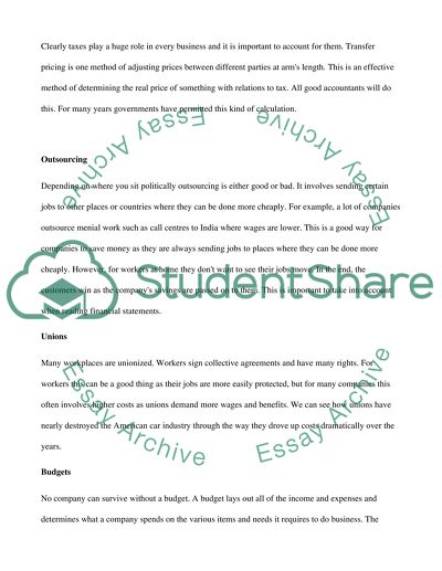 Accounting principals