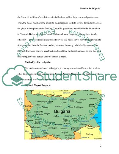 Do male Bulgarian citizens travel further and more frequently abroad then female citizens