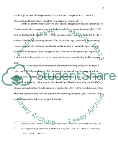 Law and the Constitution in Canada