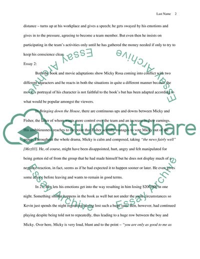 Compare Movie and Book