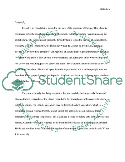 Anthropological Research on Ireland