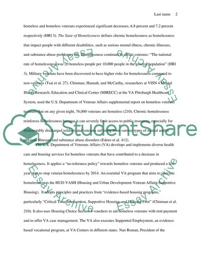 Department of Veterans Affairs