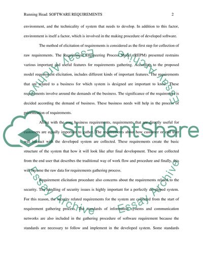 The Development Process of Software