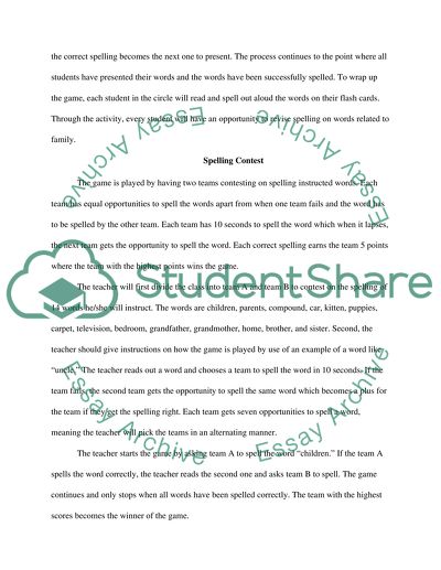 Flash Cards Spelling Game