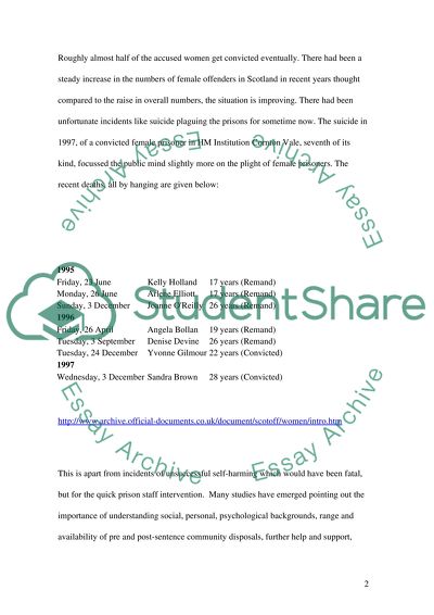 Public Perception of Female Offenders