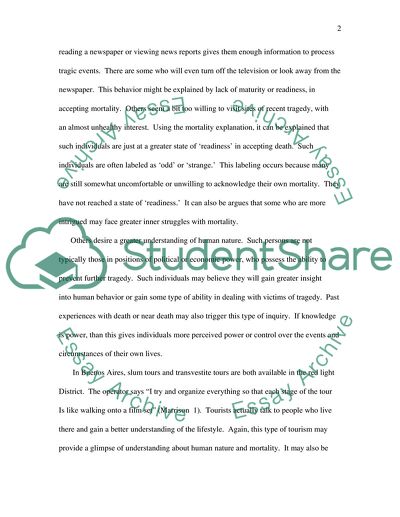 Contemporary Issues in Dark Tourism