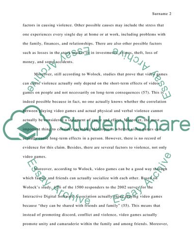 Videogames Do Not Cause Violence