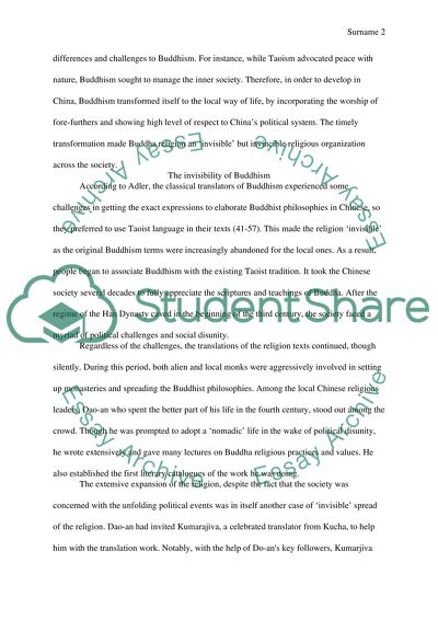 Invisible Buddhism in China