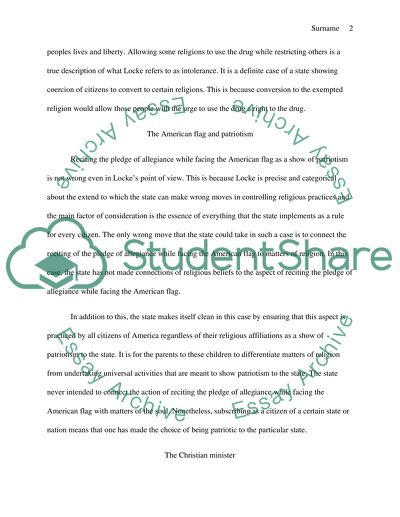 Letter Concerning Toleration