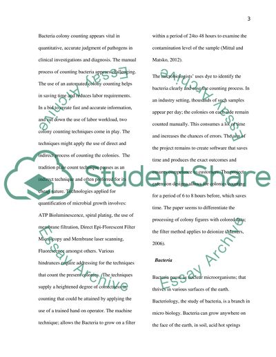 Computer-aided image processing for bacterial cell enumeration