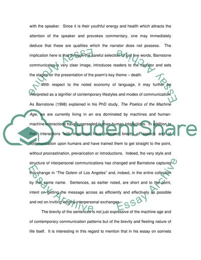 Tony Barnstones The Golem of Los Angeles