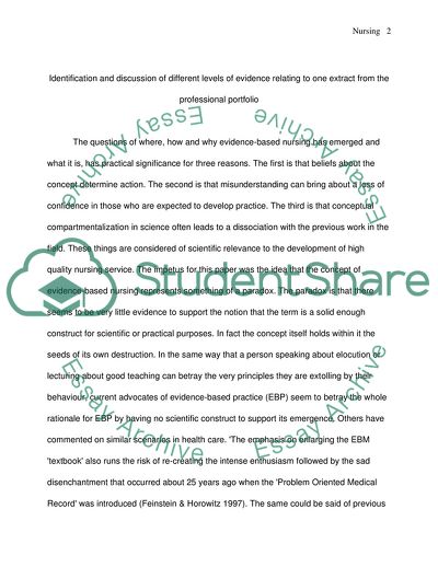 Evidence-Based Medicine